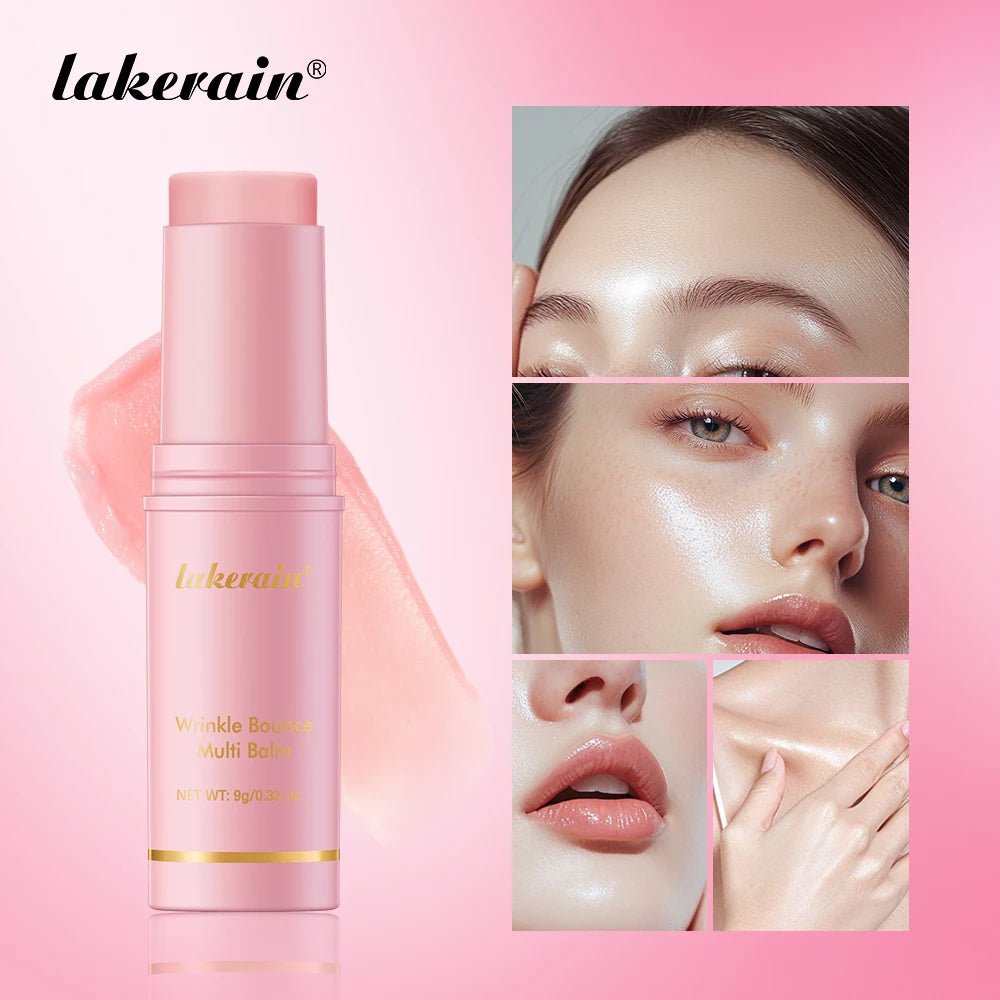 PINK Hydrating Stick Extract Deep Hydrating Facial Skin Multi-functional Pink Balm Stick Skin Care Makeup Base Products. 2026 BASE ROSADA HIDRATANTE PARA TES BLANCA. REJUVENECEDOR ANTI GRIETAS