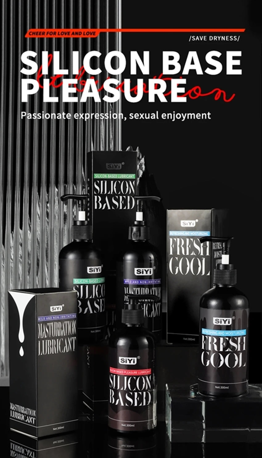 Lubricante Íntimo Premium 200ml / 300ml
Fórmula a base de silicona y agua para una lubricación intensa, duradera y ultra suave. Diseñado para máxima comodidad y placer, seguro para uso personal e íntimo, ideal para juguetes sexuales. Textura tipo gel, sed