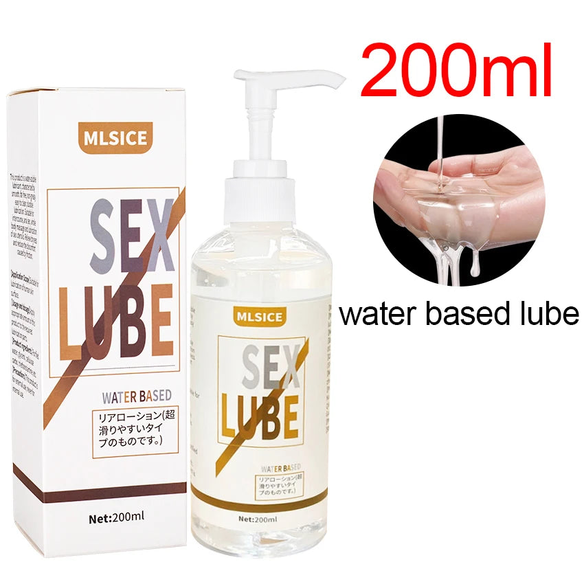 Anal Lubricant For Sexy Adult Man Water-Based Lubrication Vagina Masturbator Sex Toy Lube Intimate Sex Game Penetration-Anal