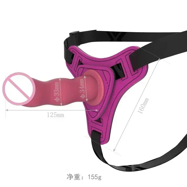 2026. Dildos Strap on Wearable Realistic Dildo Pants for Women Gay G-spot Penis Harness Belt Erotic Panties Adult Sex Toys for L 2026