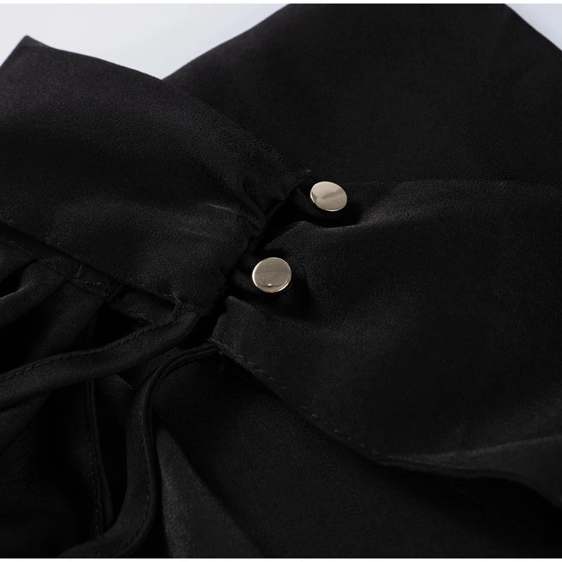 Elegant Ribbon Halter Dress Women Solid Off Shoulder Sleeveless Backless Slim Maxi Dresses 2025 Summer Autumn Party Robes Lady 2026 Vestido Elegante Para Ocasión Especial
