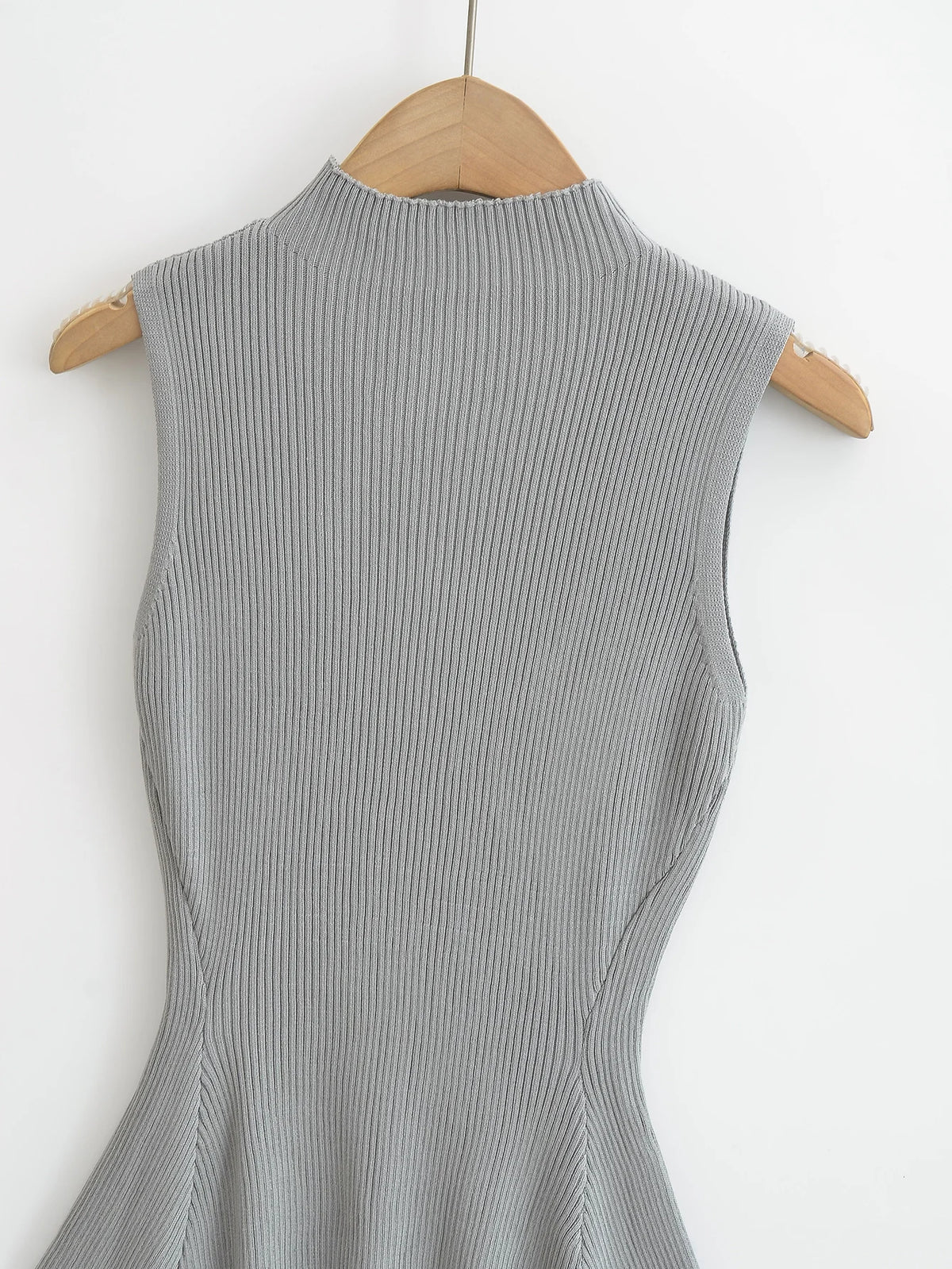 Summer Dresses for Women 2026 Sexy Sleeveless Knitted Dress Vestido Pullover Bodycon Mini Dress Summer
