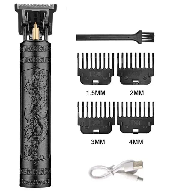 T9 Professional Electric Hair Clipper for Men Rechargeable Hair Cutting Machine Barber Shaver Haircut Remover Hair Trimmer 2026