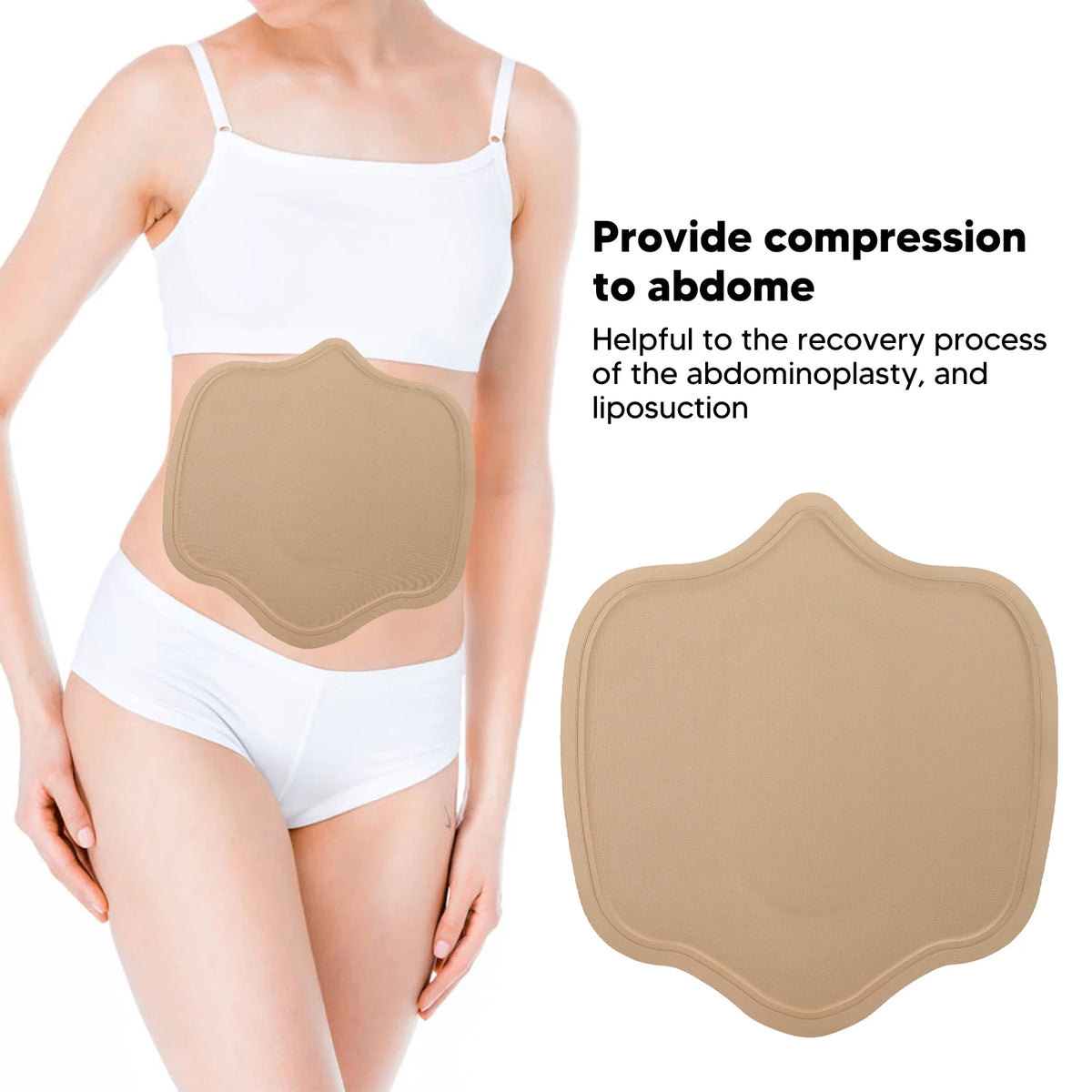 Foam Abdominal Compression Board Abdominal Flattening Board Shaping Soft Foam Post Surgery Belly Flattening Board. Ayuda a la Marcacion Abdominal.
