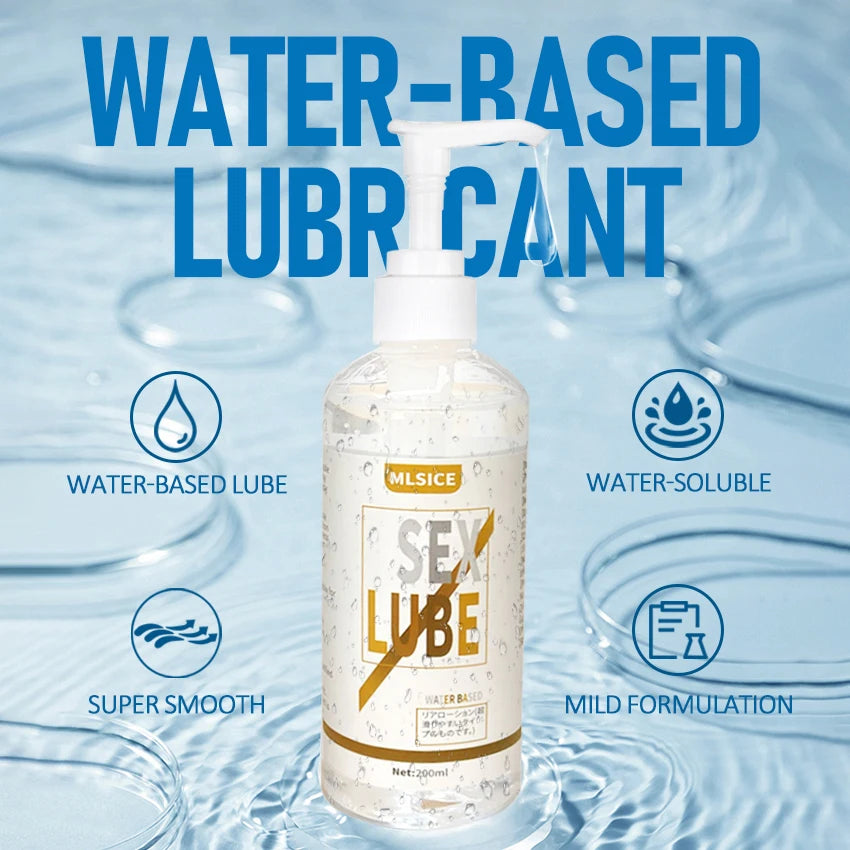 Anal Lubricant For Sexy Adult Man Water-Based Lubrication Vagina Masturbator Sex Toy Lube Intimate Sex Game Penetration-Anal