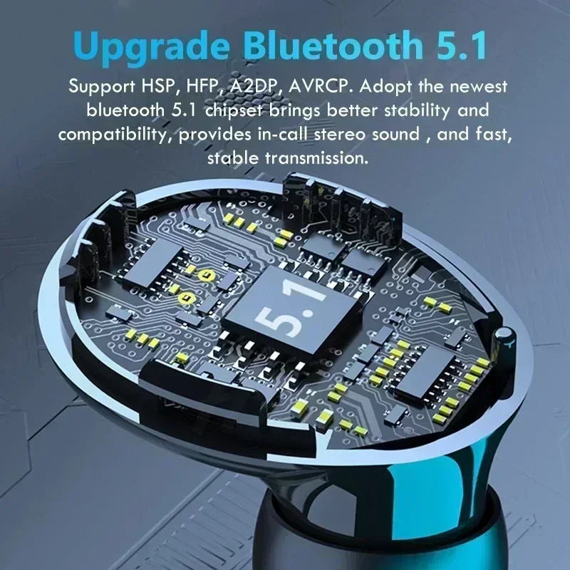 Auriculares Inalámbricos M10 Original | Bluetooth, Estéreo, Cancelación de Ruido, Micrófono, Altavoz Portátil para Gaming y Deportes