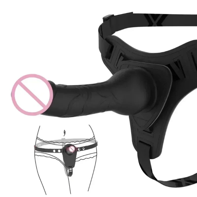 2026. Dildos Strap on Wearable Realistic Dildo Pants for Women Gay G-spot Penis Harness Belt Erotic Panties Adult Sex Toys for L 2026