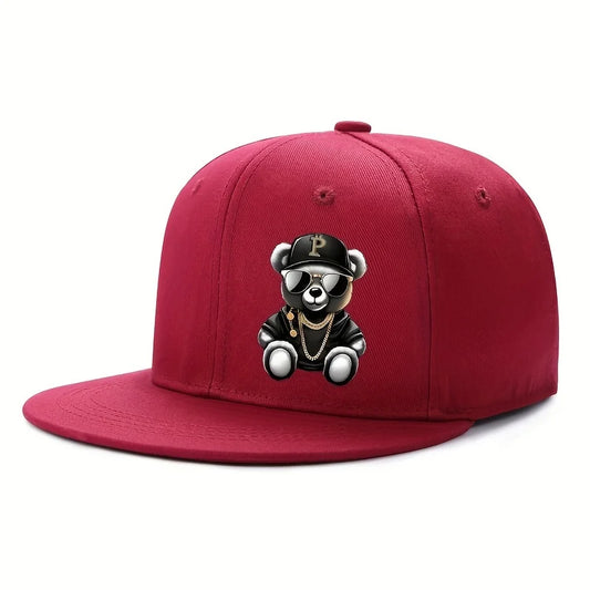 Adjustable Cartoon Bear Printed Hip Hop Baseball Cap Outdoor Sports Beach Casual Wea Fit for Men and Woment street snapback hat Gorras de Hombres Modernas y Elegantes 2026