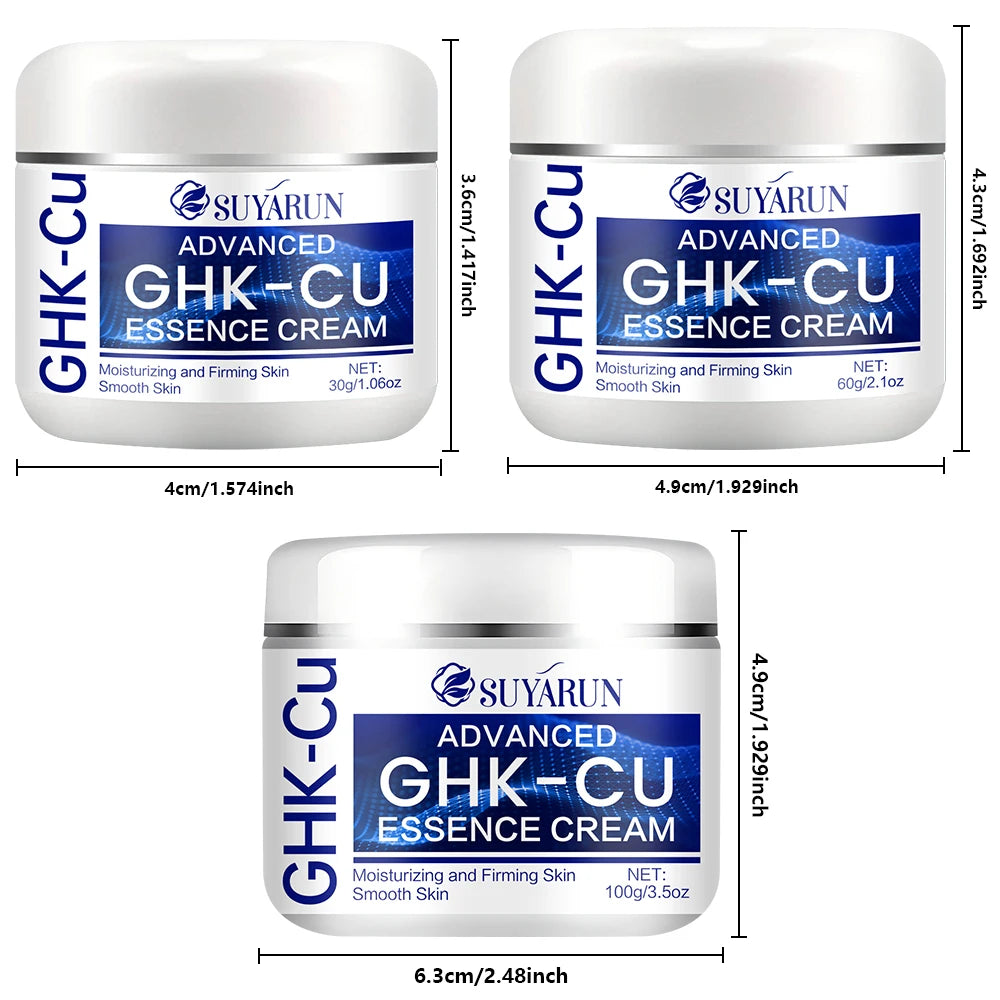 GHK-CU Cream - Anti-aging facial moisturizer, firming and moisturizing for all skin types, suitable for men and women.2026 UNISEX CREMA FACIAL PARA MEJOR LA APARIENCIA, CONTRA ARRUGAS E HIDRATANTE