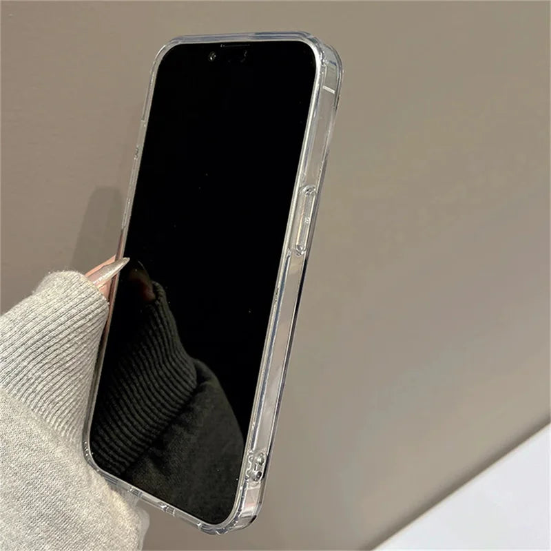 Five Golden Lotus Pattern Phone Case for IPhone 11 13 14 15 16 Pro Max 7 8 14 15 Plus X XS Max XR 16e Feather Texture Hard Cover 2026 Modern