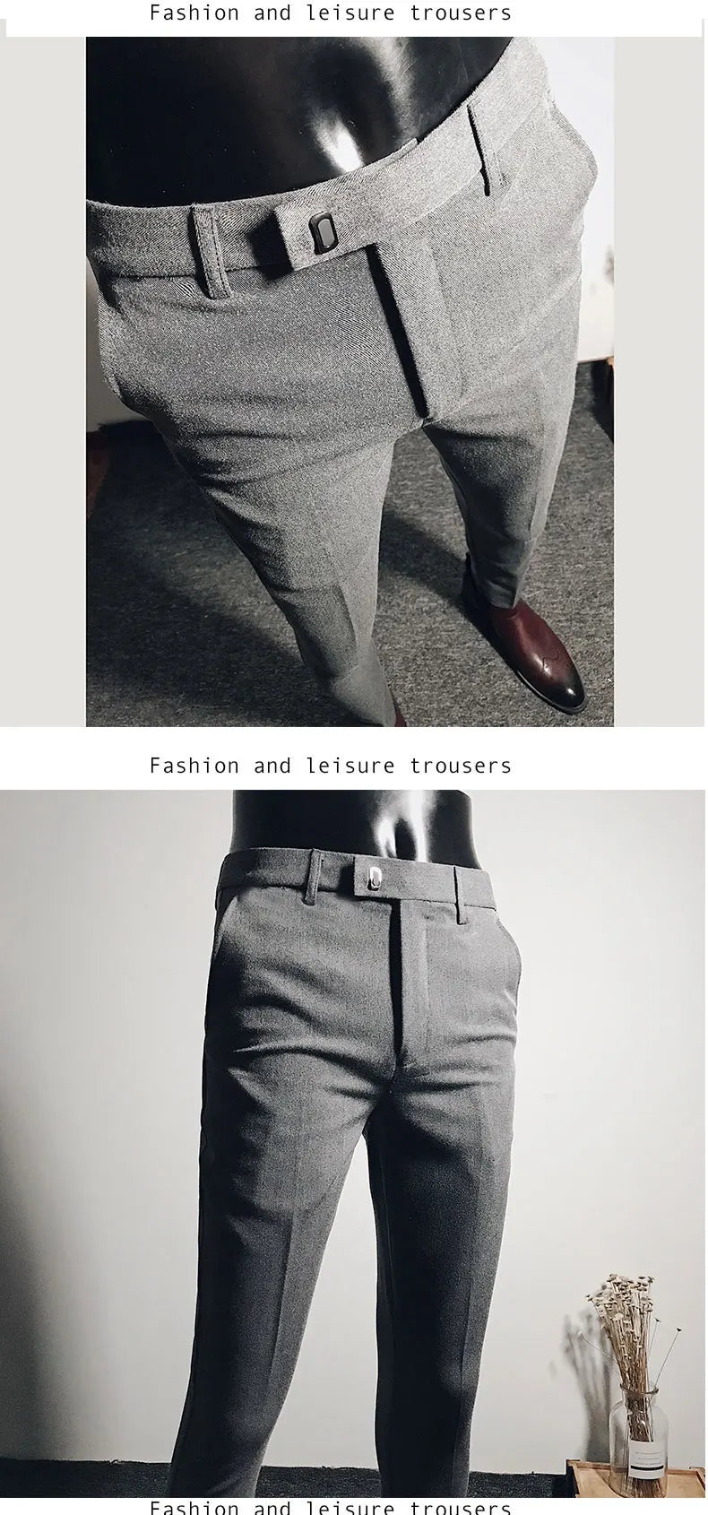 Men Suit Pants Formal Trousers Stretch Slim Pantalone Hombre Calça Masculina Solid Color Casual Dress Pants Fashion Men Clothing. Pantalones de Hombre, extra slim fit 2026. Elegantes