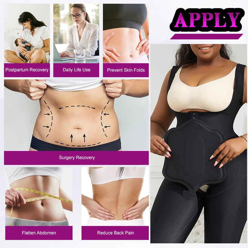 Aplanamiento Abdominal, Tabla Abdominal para Firmeza del Vientre.Lipo Foam Postoperatorio para Cirugía, Recuperación de Liposucción