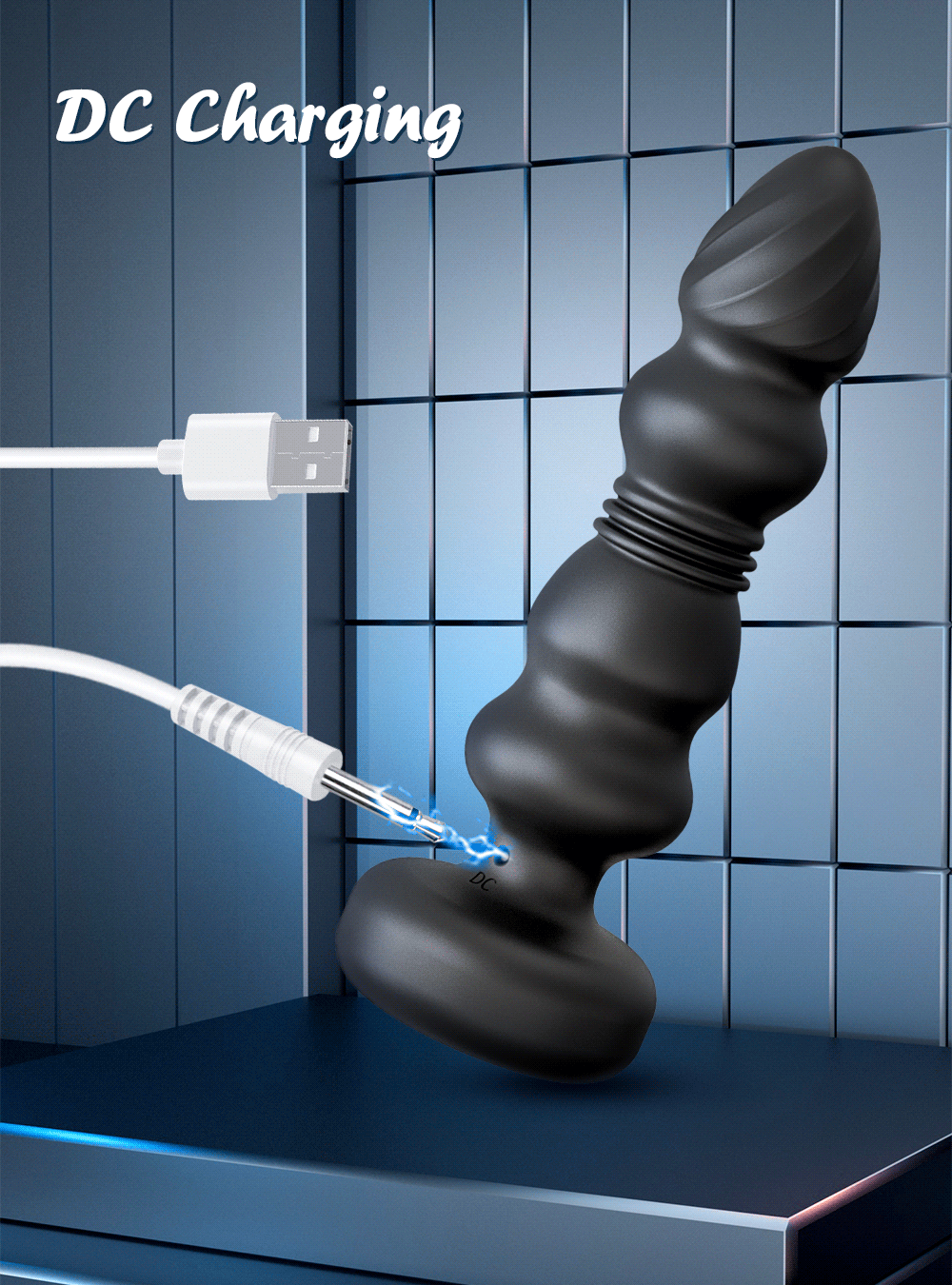 Thrusting Anal Plug Vibrator Butt Plug Male Prostate Massager Telescopic G Spot Vibrator Stimulator Sex Toys for Women Men 18+
