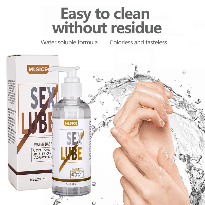 Lubricante Íntimo Premium 200ml / 300ml
Fórmula a base de silicona y agua para una lubricación intensa, duradera y ultra suave. Diseñado para máxima comodidad y placer, seguro para uso personal e íntimo, ideal para juguetes sexuales. Textura tipo gel, sed