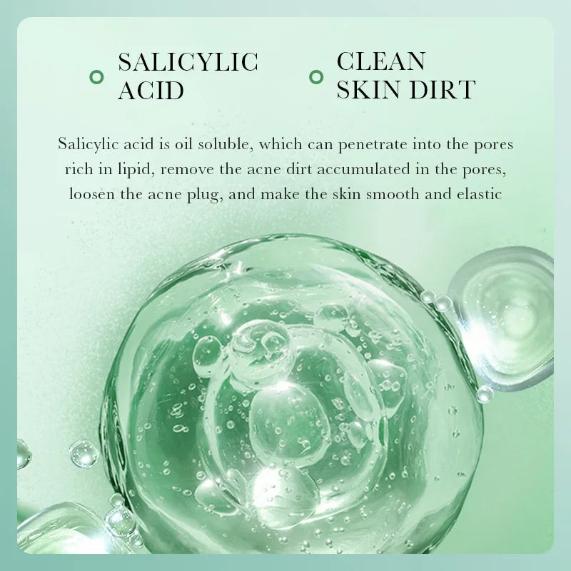 BIOAQUA Salicylic Acid Facial Cleanser Acne Treatment Moisturizing Oil Control skincare Face Wash Foam Face Cleanser Skin Care.2026 CREMA FACIAL DE ACIDO SALISILICO MEJORA LA APRIENCIA FACIAL Y ACTUA CONTRA EL ACNES. PROTEGE Y RESTABLECE LA ELASTICIDAD