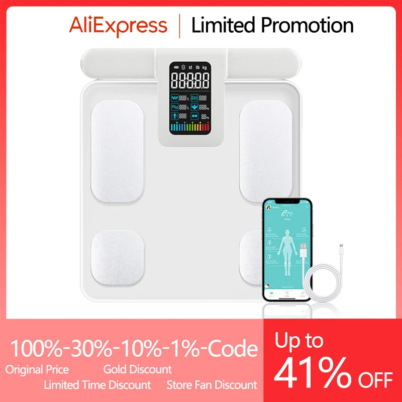 5kg Kitchen Food Scale, Smart Food Calorie Scale Kitchen Cooking Baking Scales, Stainless Steel Nutrition Scale with Free App. Pesa para Medir Calorias y Mejorar la Alimentacion