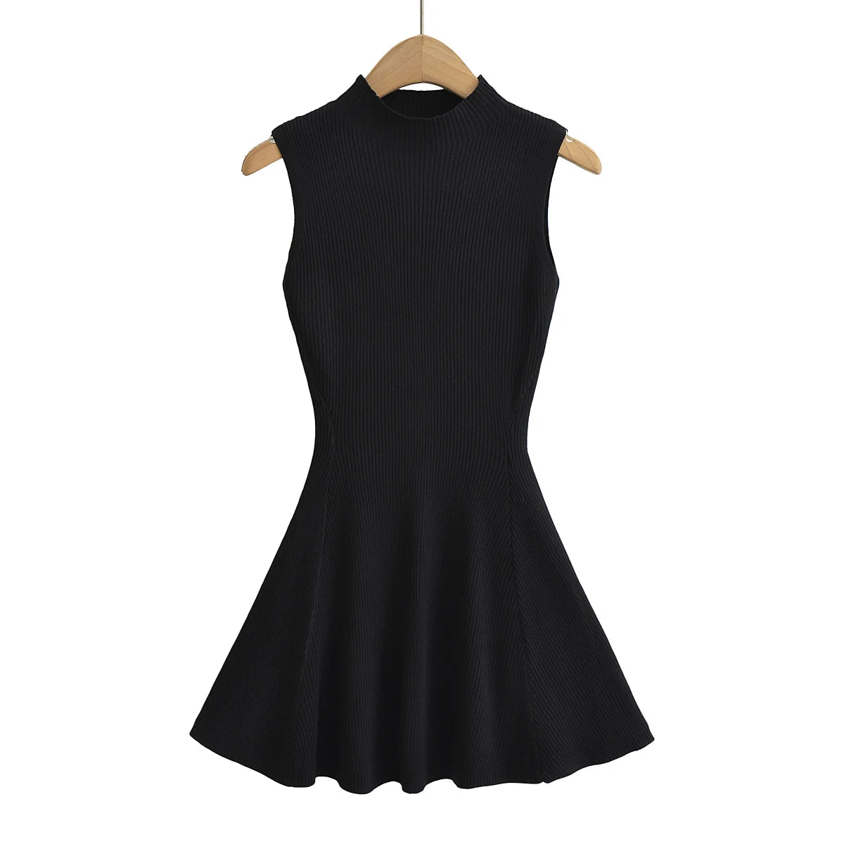 Summer Dresses for Women 2026 Sexy Sleeveless Knitted Dress Vestido Pullover Bodycon Mini Dress Summer