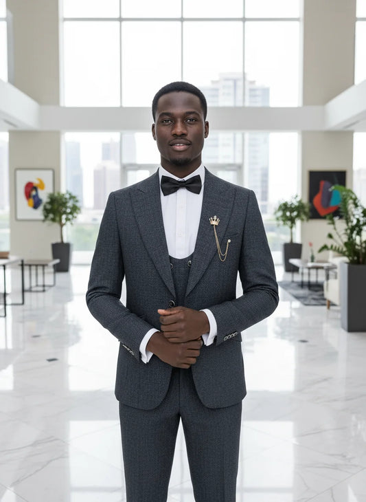 ST Cassy high quality suit men complete 3 pieces luxury Elegant Slim Fit Male Groom Wedding Party Dress Suit Business Office. 2026 Trajes Para Hombre, Bodas, Bautizos, Ocasion Elegante