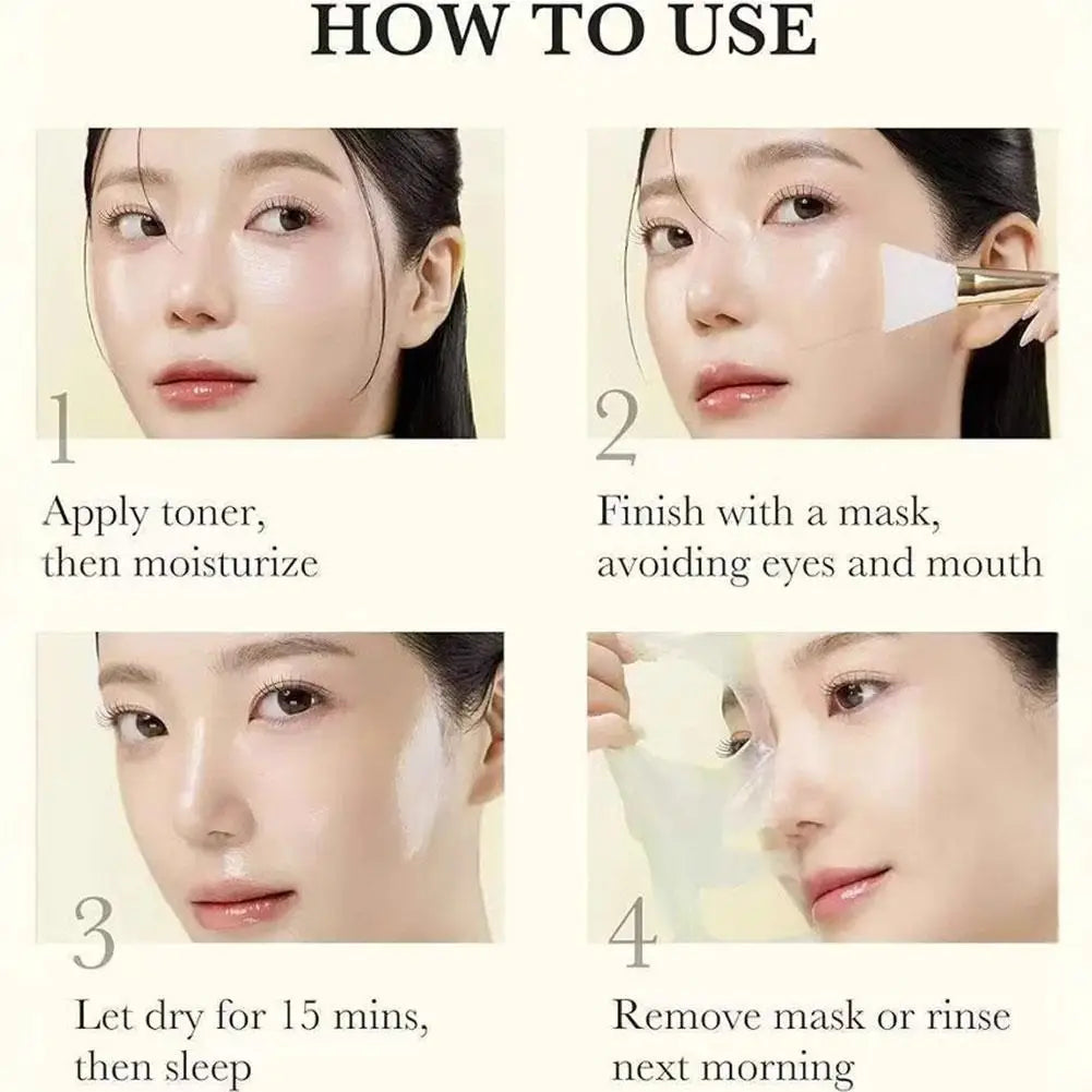 Turmeric Deep Collagen Peel Off Mask Anti Wrinkle Lifting Skin Care Masks For Nighttime Care Skin Hydrating Boost Gentle.2026 MASCARILLA NOCTURNA ANTI ACNE, HIDRATANTE Y LIMPIADOR FACIAL