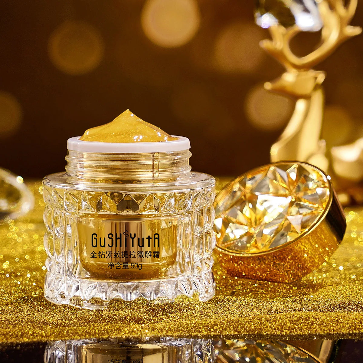 Nature Ginseng Gold Silk Watery Cream Gold Premium Skin Care,Anti-Aging Moisturizer for Skin, Wrinkle Care with Ginseng Saponins. 2026 CREMA HIDRATANTE DORADA ANTI GRIETAS FACIALES