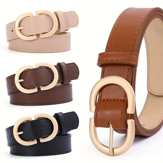 New Women's Belt, Denim Pants Belt, Korean Version Versatile and Simple Belt for Women 2026