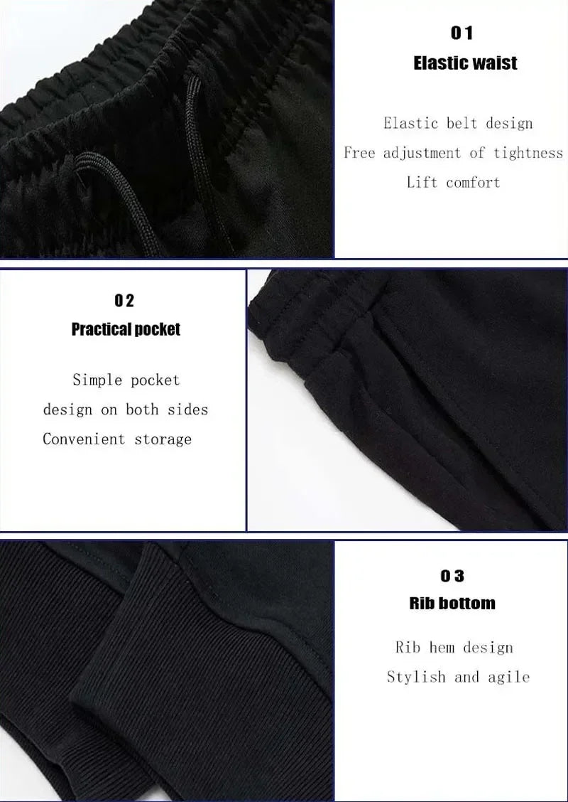 Autumn Winter Men's Jogging Sweatpants Running Male Sport Fitness Sportswear Breathable Pants Homme Casual Cotton Trousers Pants 2026