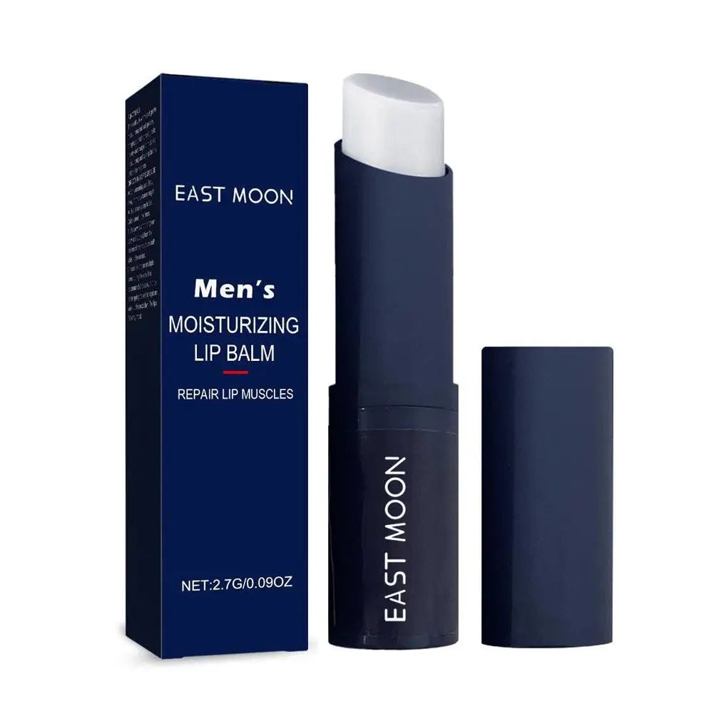 Men Lip Balm Moisturizing removing dead skin preventing dryness cracking reducing lip wrinkles relieving dryness lip care. Bálsamo labial para hombres: hidrata, evita resequedad y grietas, reduce arrugas labiales y remueve piel muerta.2026