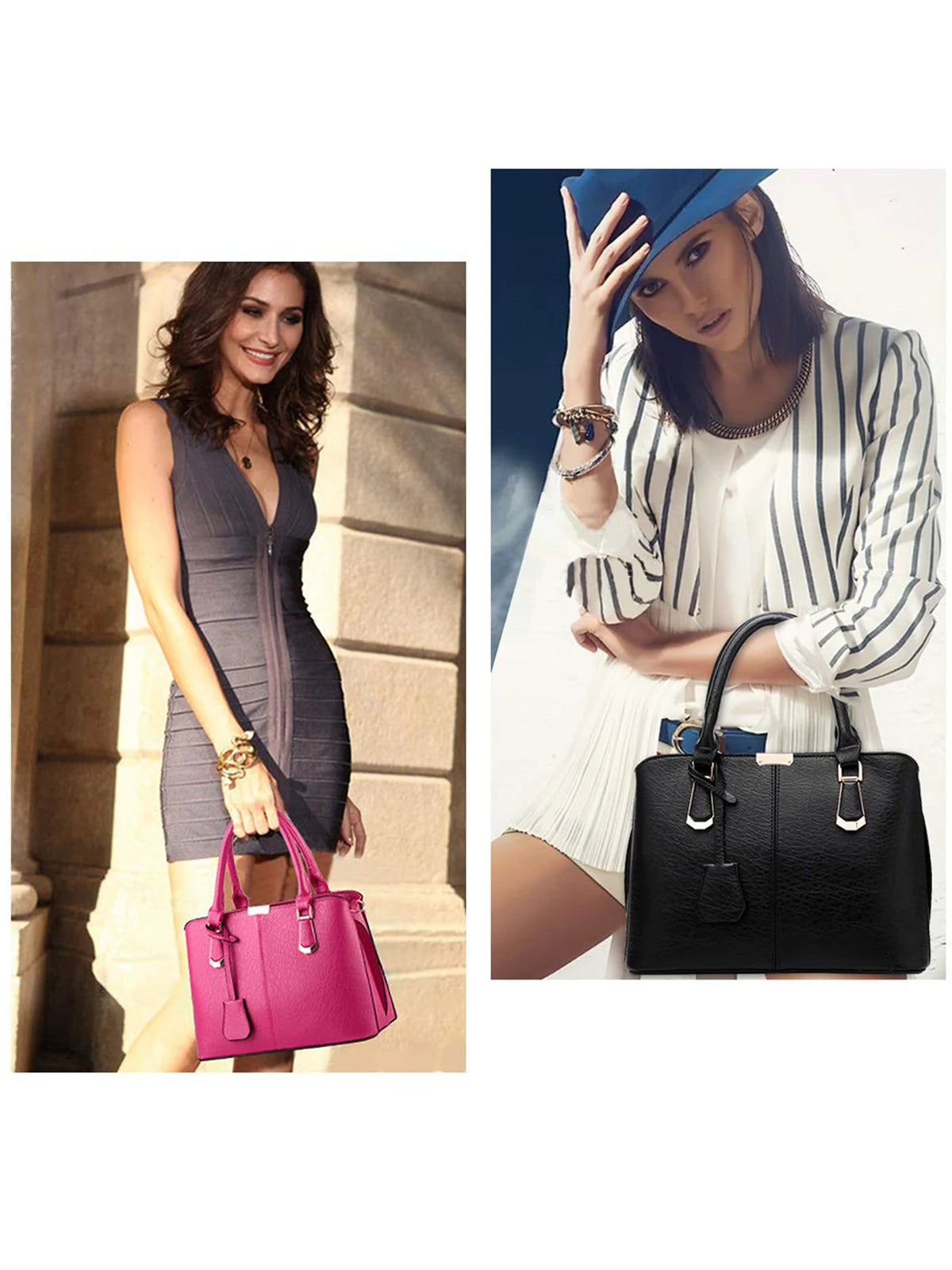 PahajimFashionWomenHandbagsPU LeatherAdjustableHandleSatchelShoulderBagsLadies Tote Bag Casual for OutdoorWorkingGifts forWomens 2026