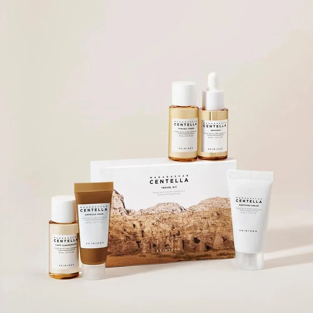 Original Centella Travel Kit Redness Moisturising Skin Reduce Dryness Anti Acne Repair Face Damaged Barrier Skin Care. LF
