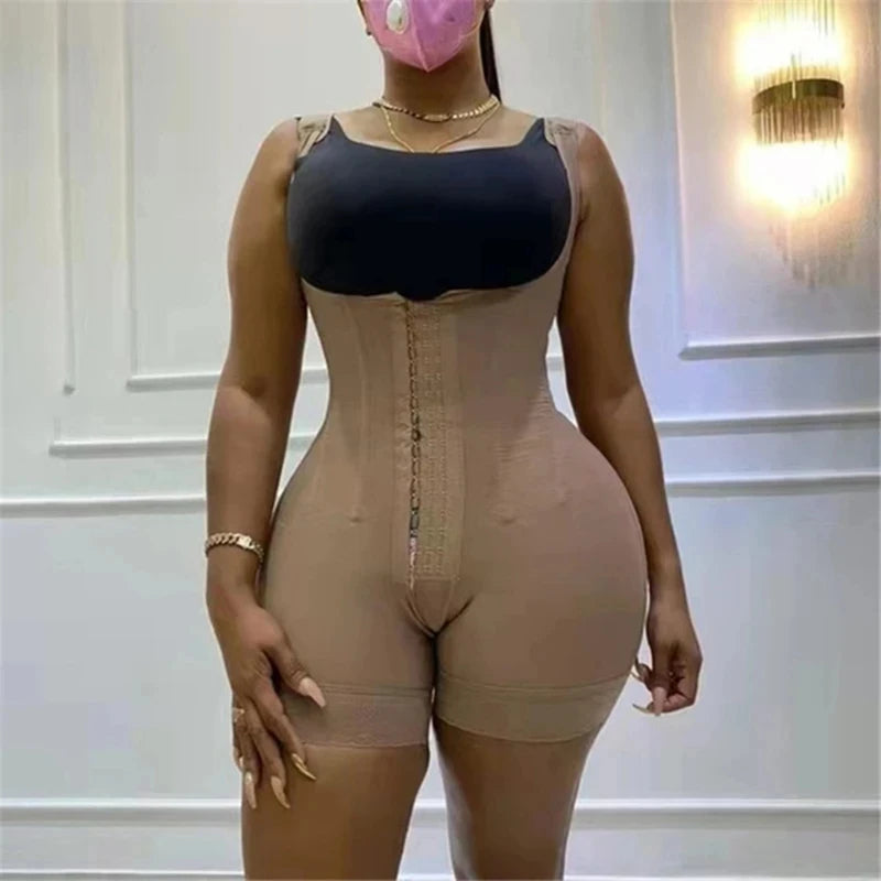 Fajas Colombianas Postquirúrgicas, Moldeadoras y Compresoras, Entrenador de Cintura, Levanta Glúteos, Ropa Moldeadora para Mujer, Moldeador Corporal Completo, Faja de Compresión BBL.ESTILO CORSET