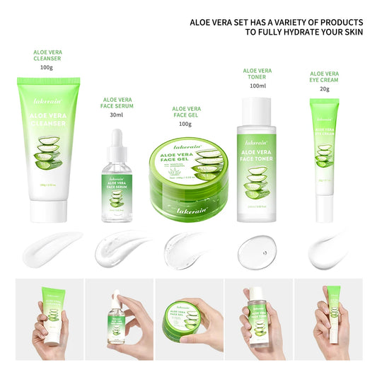 Multi-skin Care Aloe Vera Skin Care Set Deep Moisturizing Deep Nourishment Whitening Brightening Hydrating Smooth Skin. 2026 HIDRATANTE FACIAL DE ALOE VERA. HIDRATANTE SUPREME CONTRA ARRUGAS Y MANCHAS