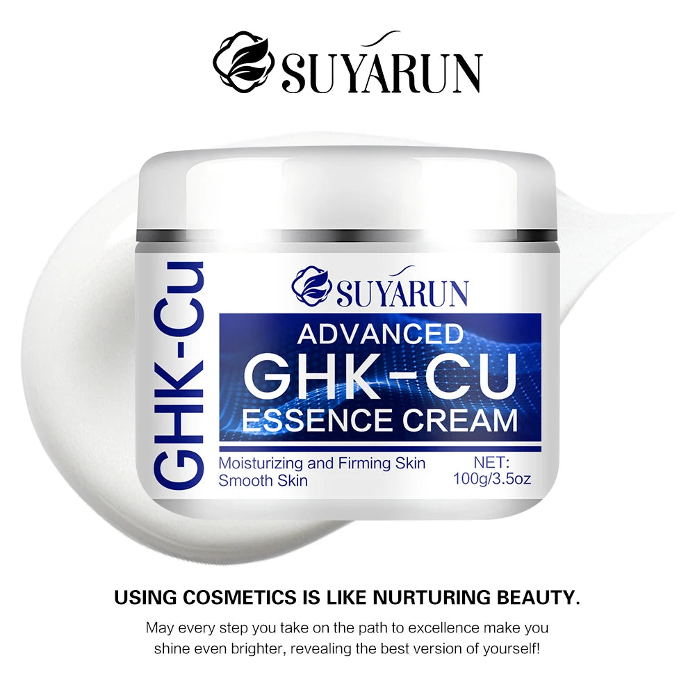 GHK-CU Cream - Anti-aging facial moisturizer, firming and moisturizing for all skin types, suitable for men and women.2026 UNISEX CREMA FACIAL PARA MEJOR LA APARIENCIA, CONTRA ARRUGAS E HIDRATANTE