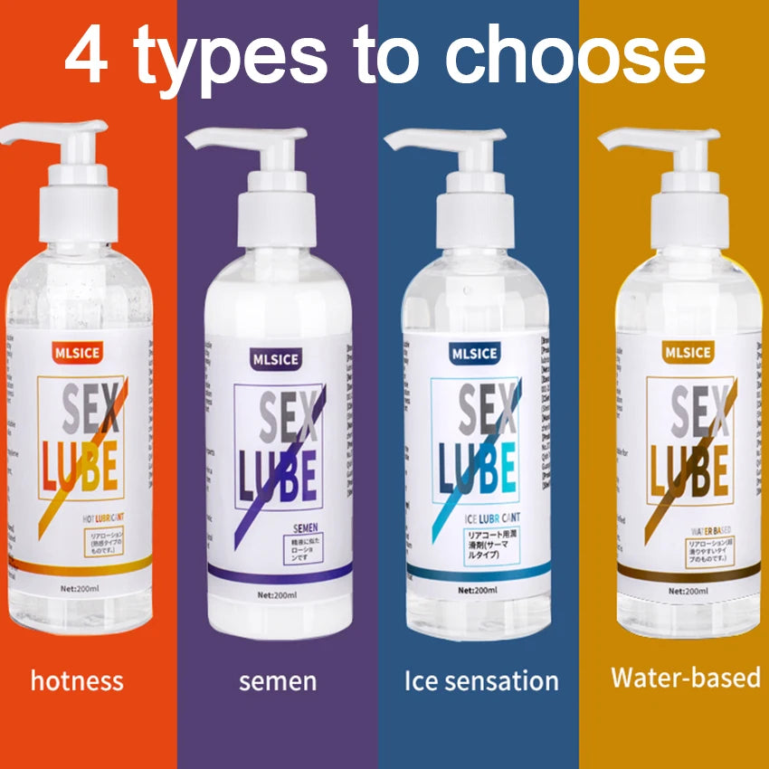 Anal Lubricant For Sexy Adult Man Water-Based Lubrication Vagina Masturbator Sex Toy Lube Intimate Sex Game Penetration-Anal
