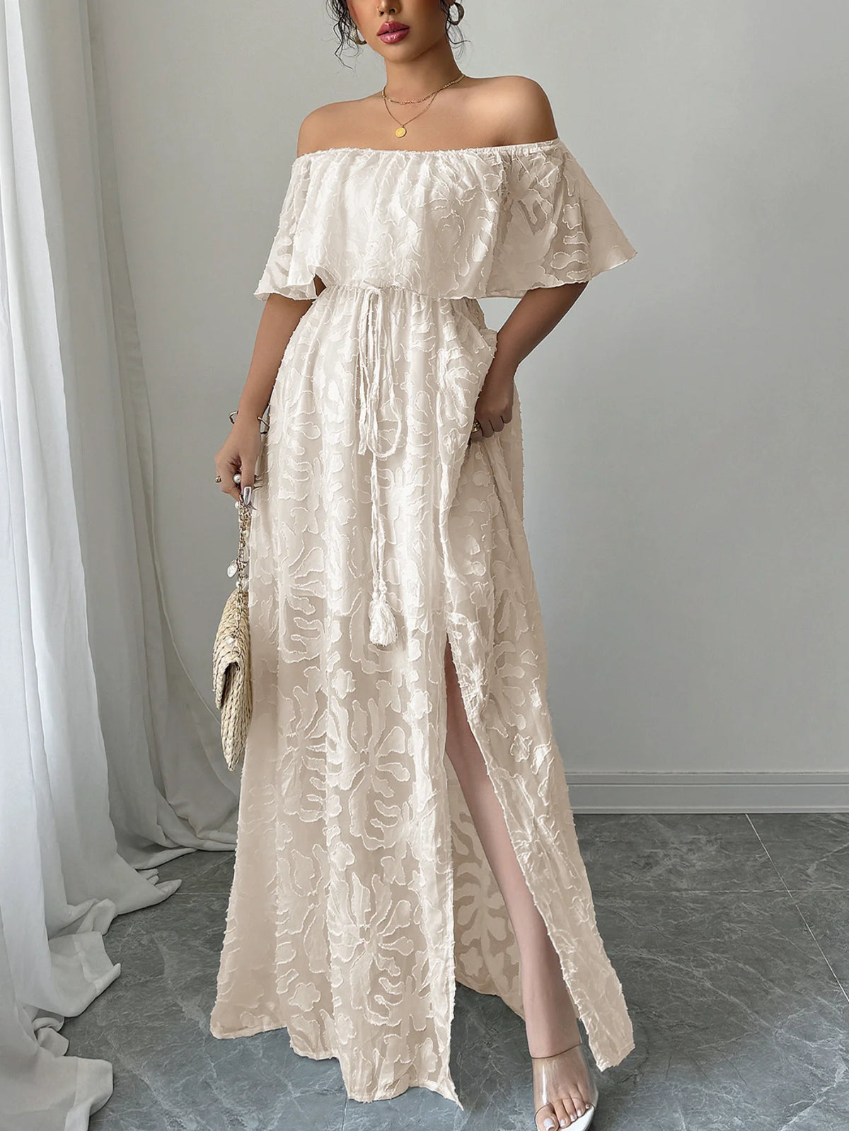 Women's Dresses 2025 Summer White Dress Women Cover-Ups Outfits Boho Hippie Chic Long Maxi Dresses Female Clothes Robe Vestidos 2026 High Elegance
