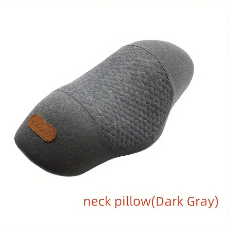 Almohada Masajeadora de Cuello — Eléctrica con Compresión Caliente, Masaje Vibratorio, Almohada Cervical para Dormir y Relajación, Espuma Viscoelástica con Soporte para la Columna